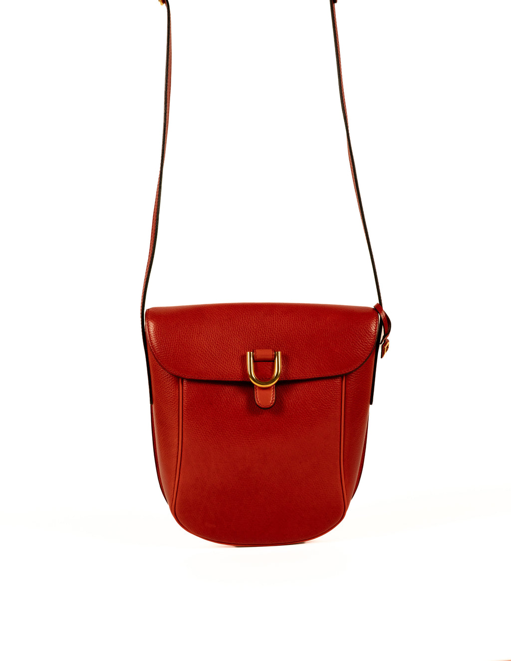 DELVAUX 80’s KORAALROOD Handtastique