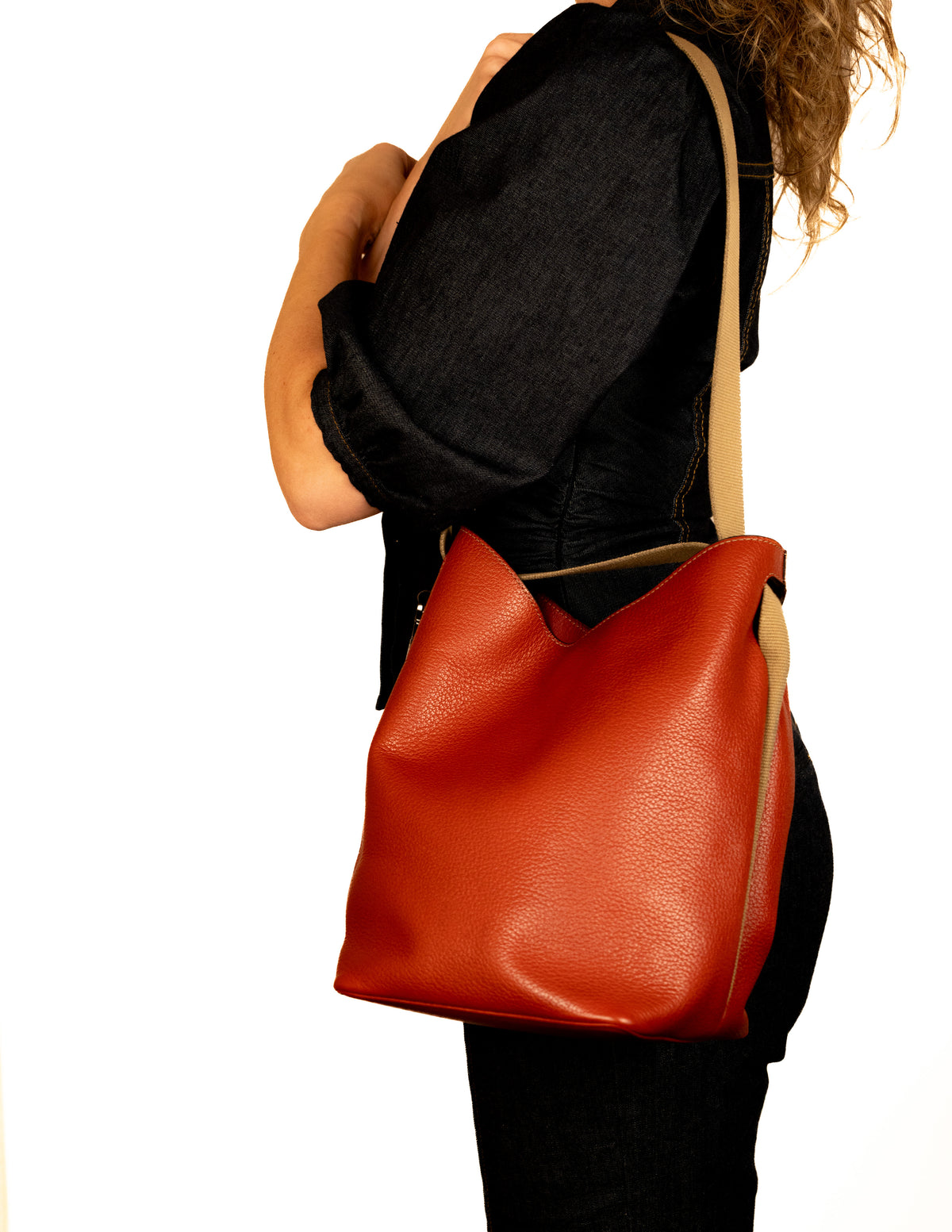 BUCKET BAG/OPEN TOTEBAG Deux de Delvaux Handtastique