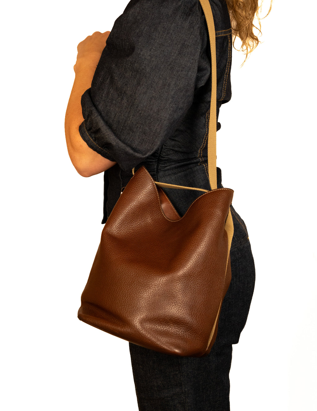 BUCKET BAG/OPEN TOTEBAG Deux de Delvaux Handtastique