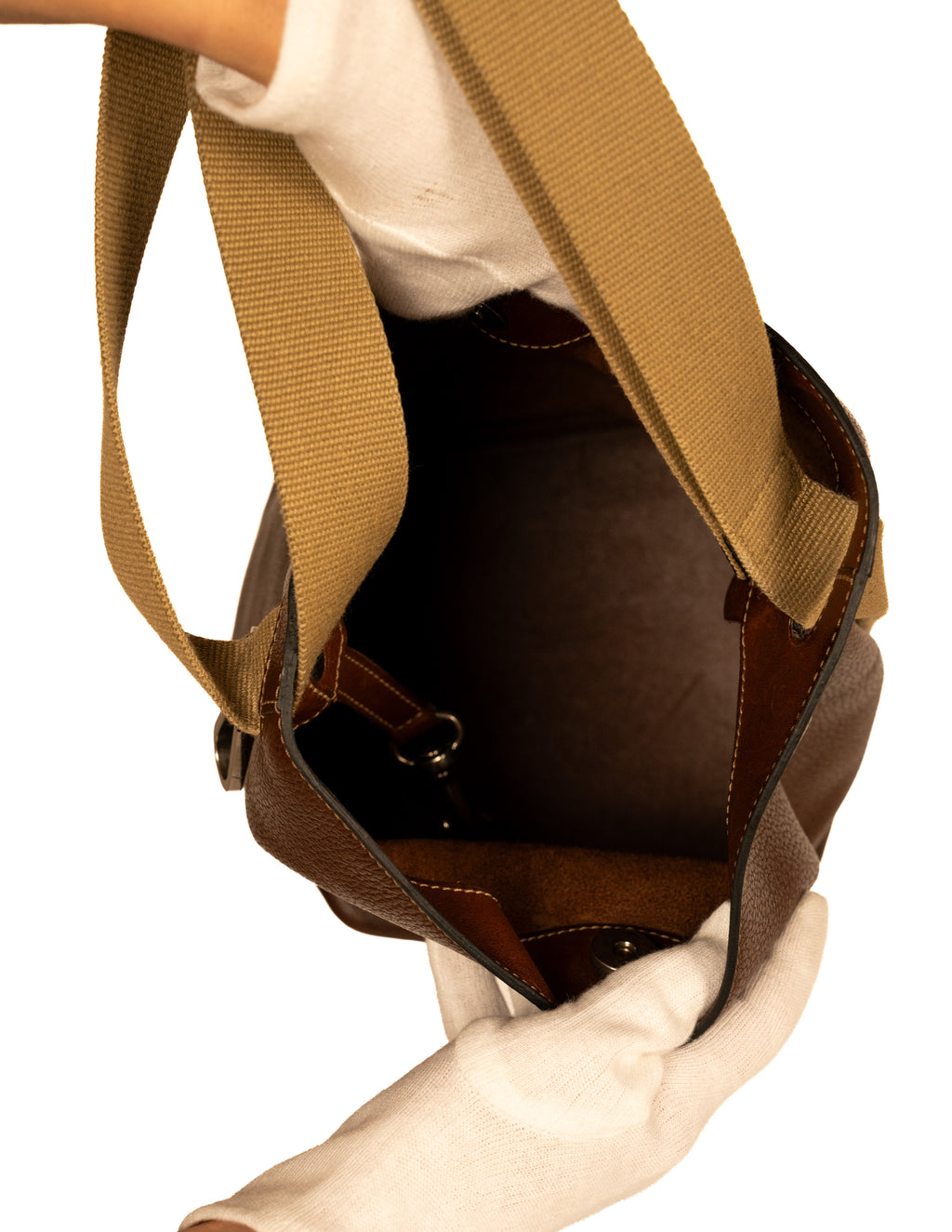 BUCKET BAG/OPEN TOTEBAG Deux de Delvaux Handtastique