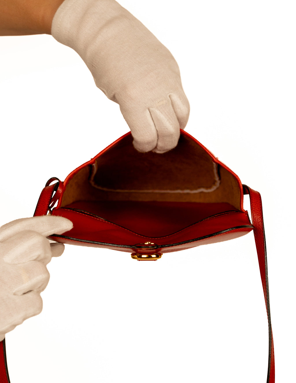 DELVAUX 80’s KORAALROOD Handtastique