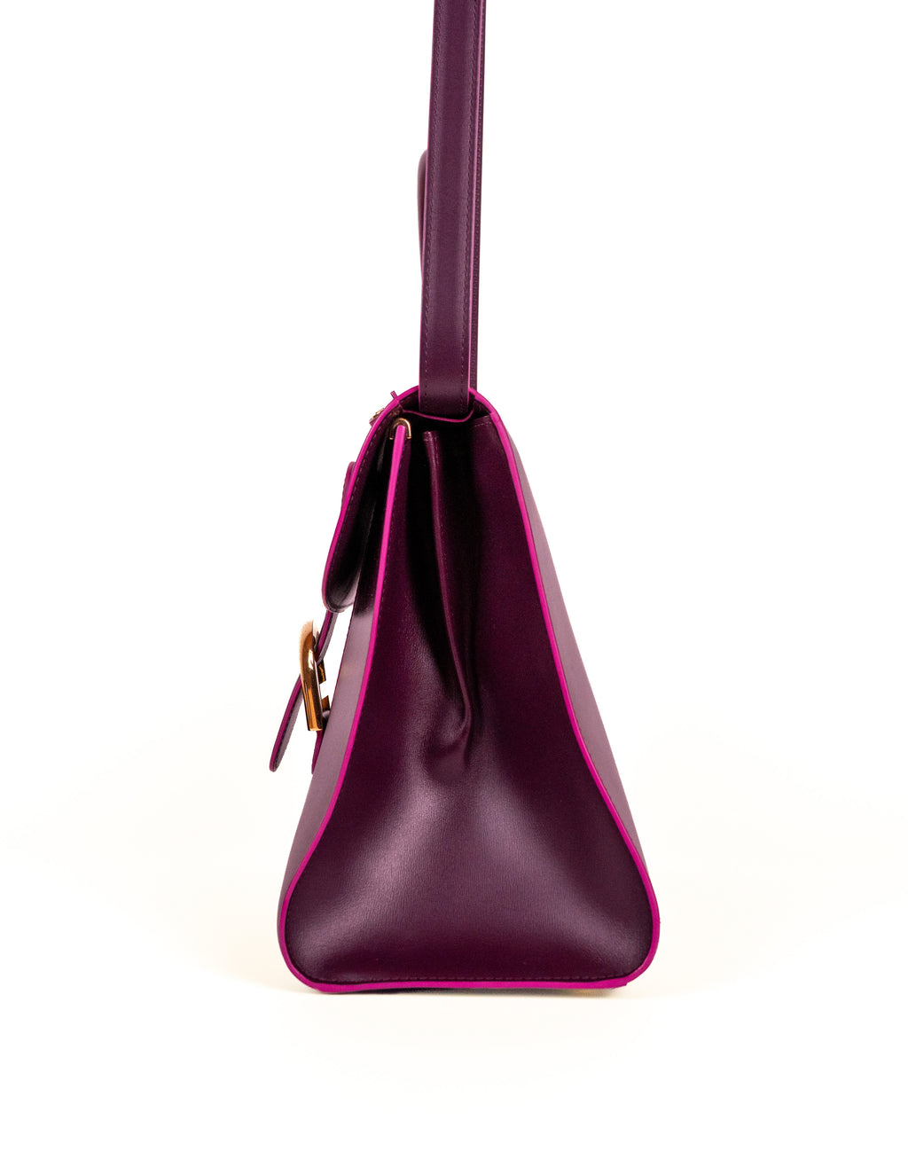 DELVAUX BRILLANT MM PRUNE Handtastique