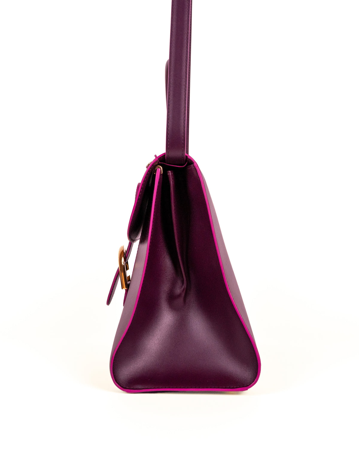 DELVAUX BRILLANT MM PRUNE Handtastique