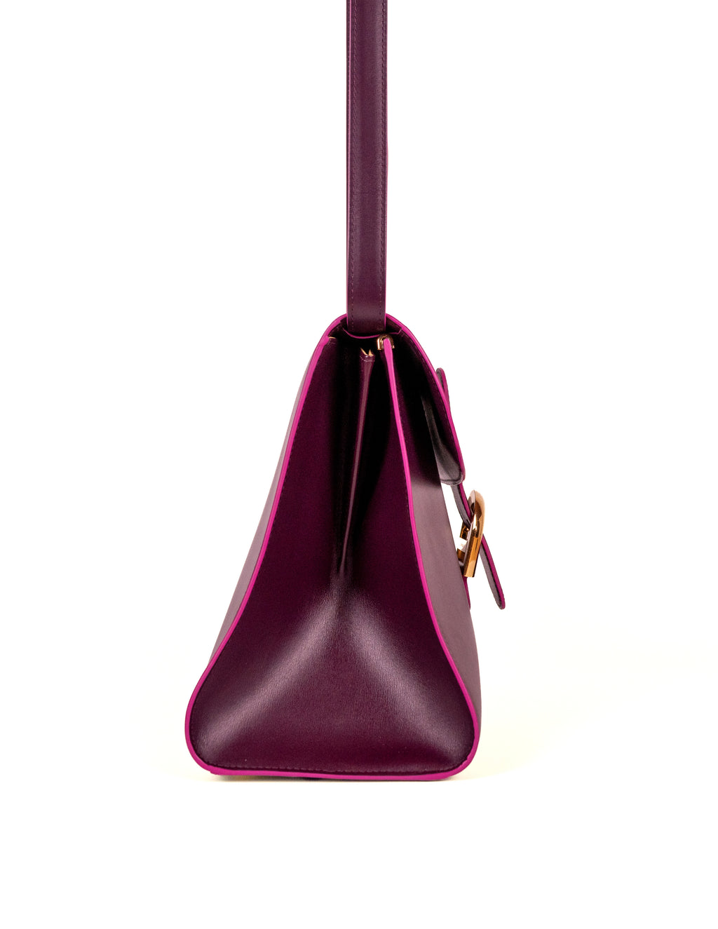 DELVAUX BRILLANT MM PRUNE Handtastique
