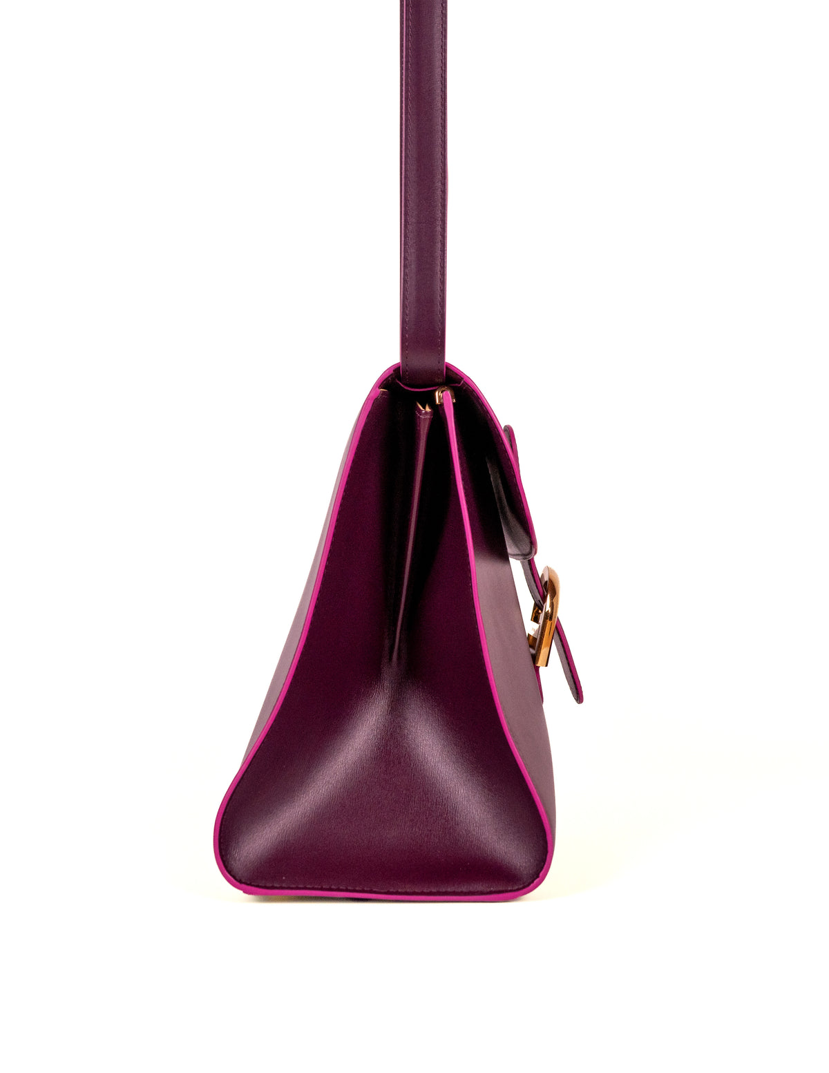 DELVAUX BRILLANT MM PRUNE Handtastique